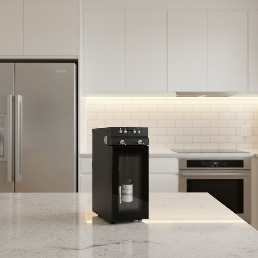 Wine & Beer Quito - Luxury 2-Bottle Automatic Bar Wine Cooler