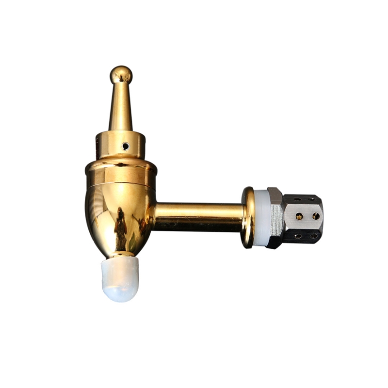 Wine Beer Fridge - Copper Wine Barrel Spigot Beverage Bar