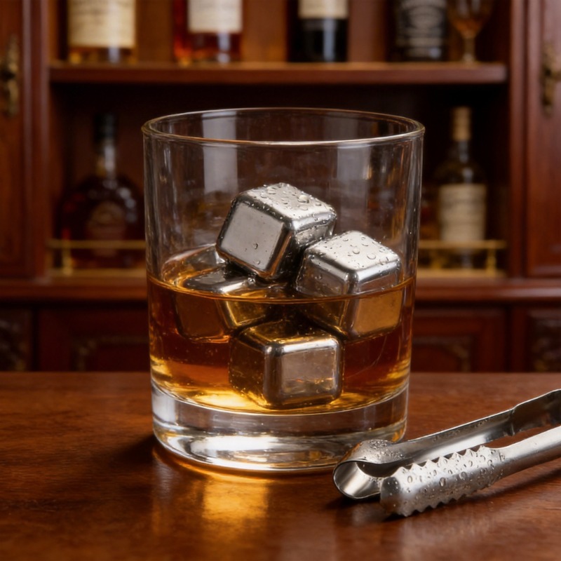 Whiskey Stone Set - Whiskey Wine Cooling Cube Reusable Chilling