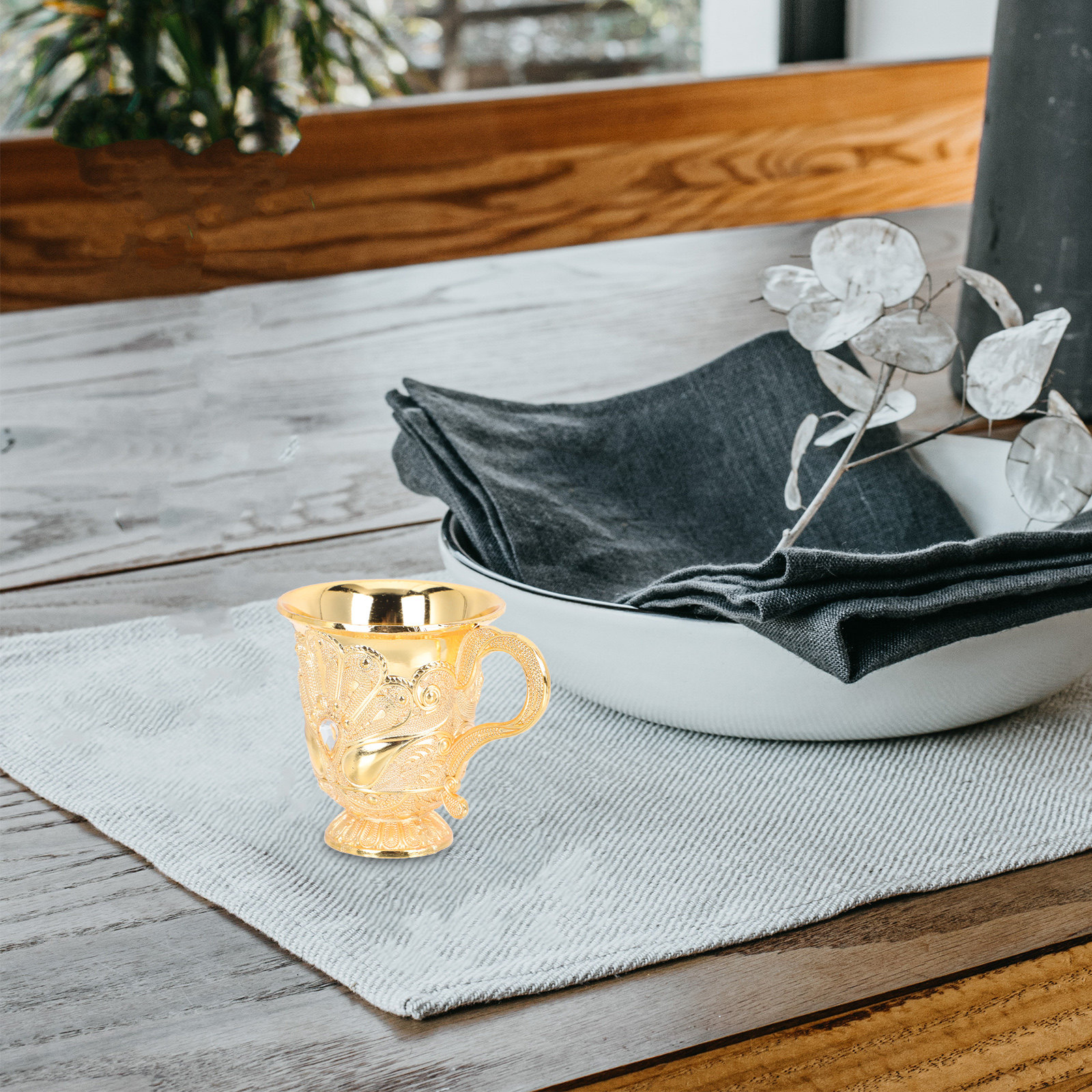 Wine Beer Whiskey - Wine Chalice Vintage Cups Metal Wine