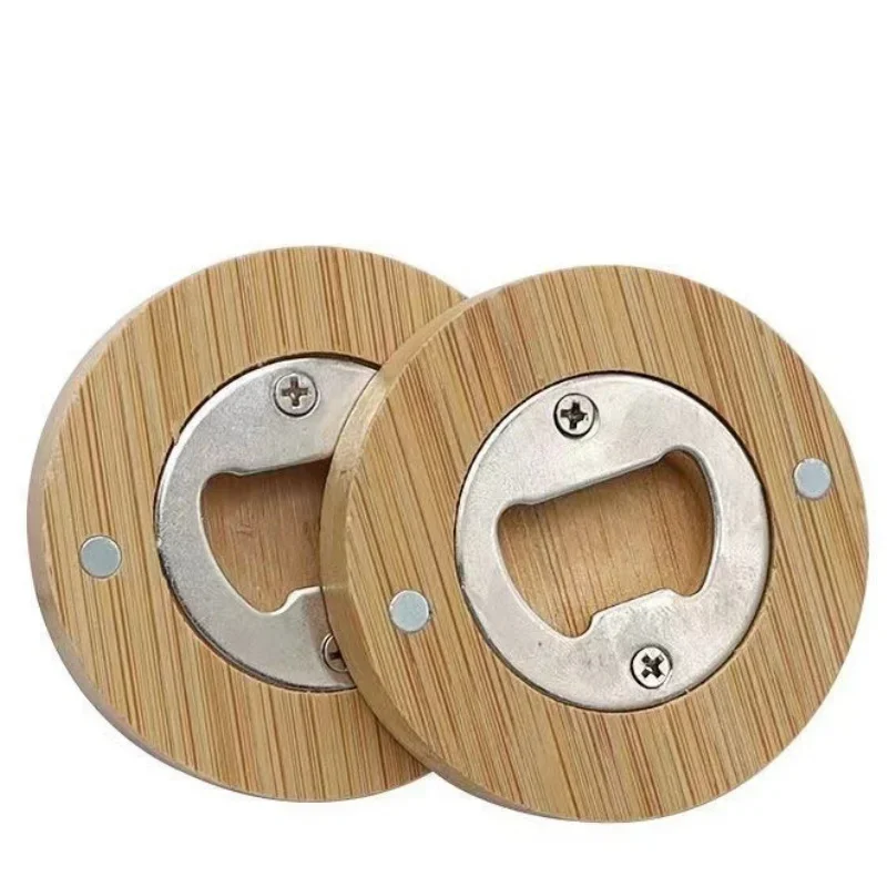 Wine Beer Fridge - 1/5/10/30Pcs Beer Bottle Opener Portable Round