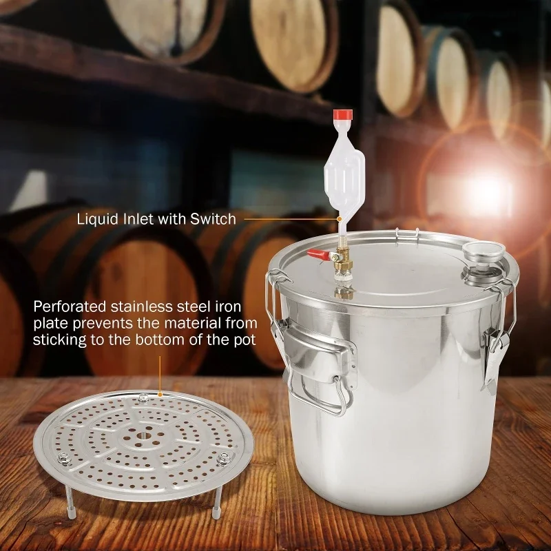 Alcohol Water Distiller Bottle - Wine Beer Distillation recensione e prezzo