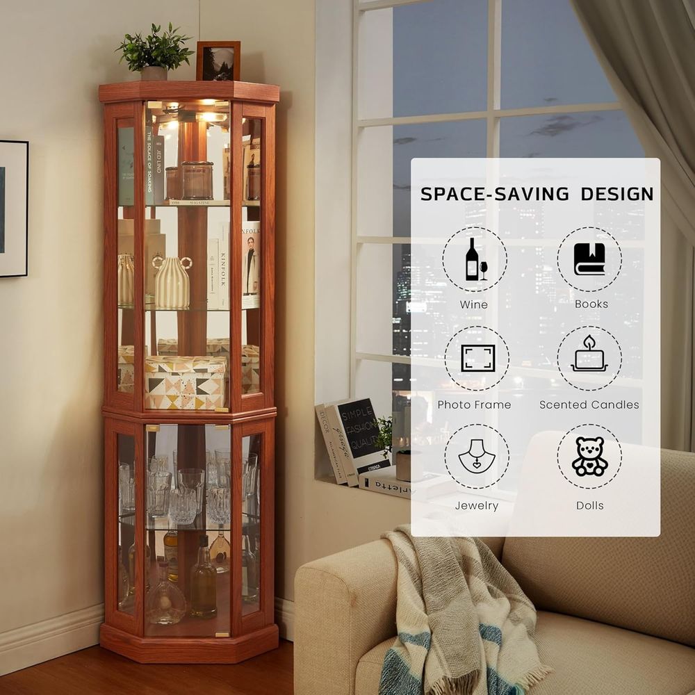 70 Tall Illuminated Glass Disp - Wine & Beer Quito recensione e prezzo