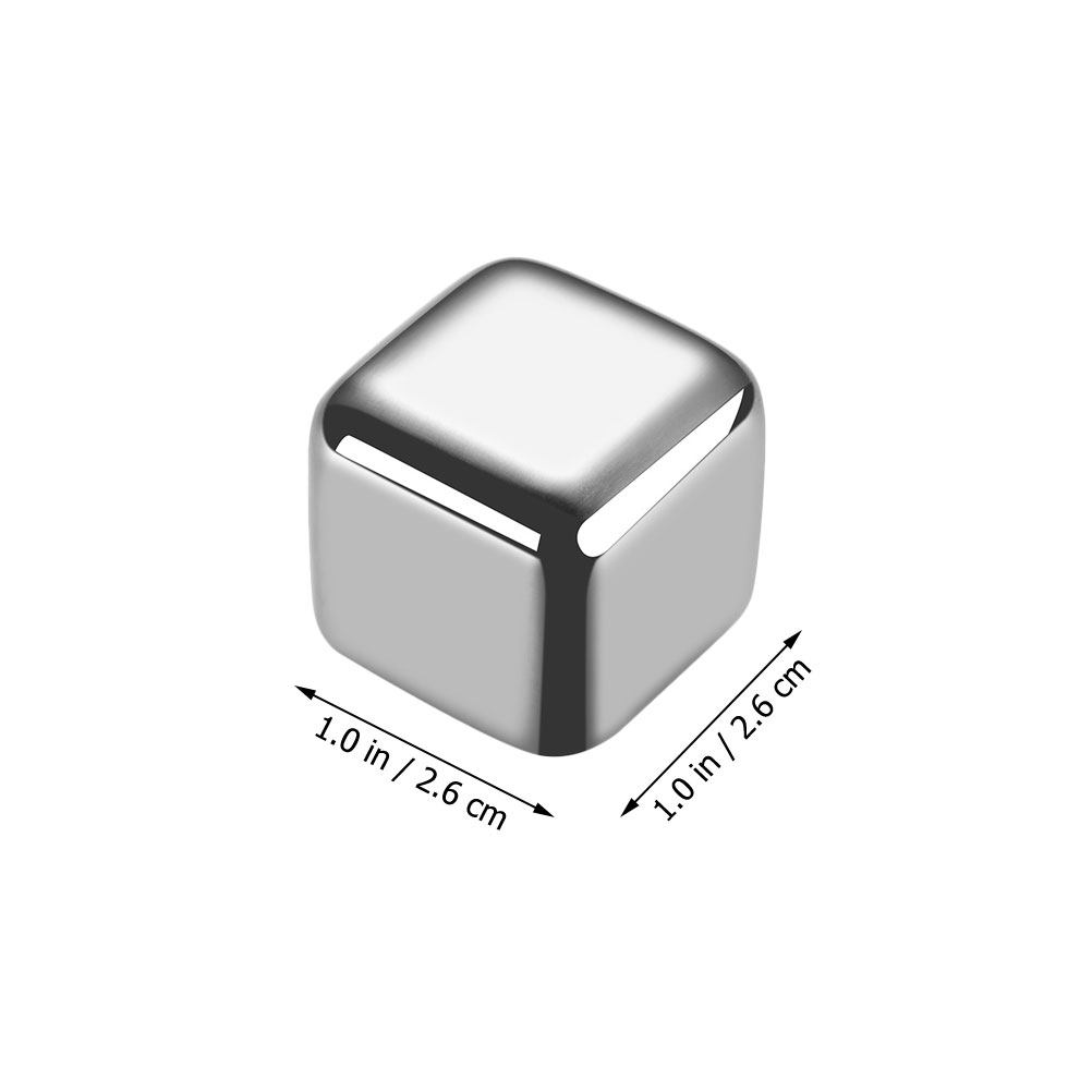 1Set Stainless Steel Ice Cube  - Whiskey Stone Set recensione e prezzo