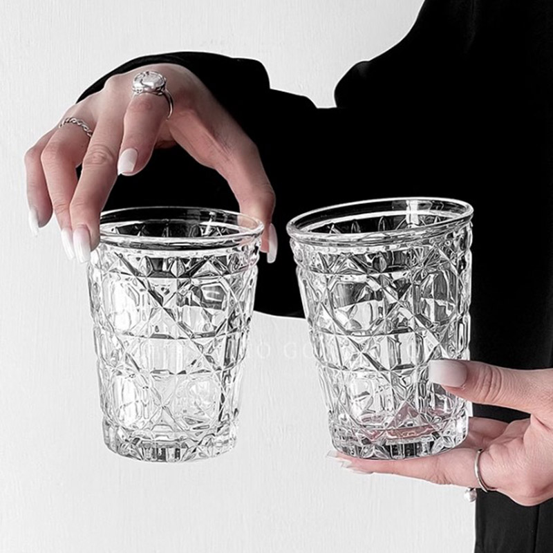 2pcs 310ml Vintage Diamond Pat - Wine Beer Whiskey recensione e prezzo