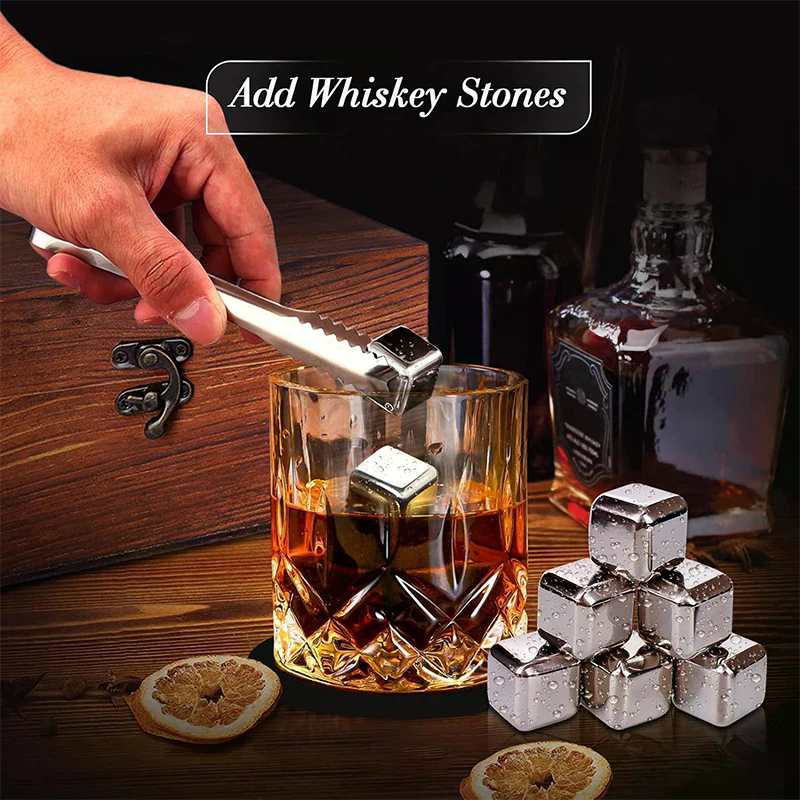 Whiskey Stones, Whiskey Glass  - Whiskey Stone Set recensione e prezzo