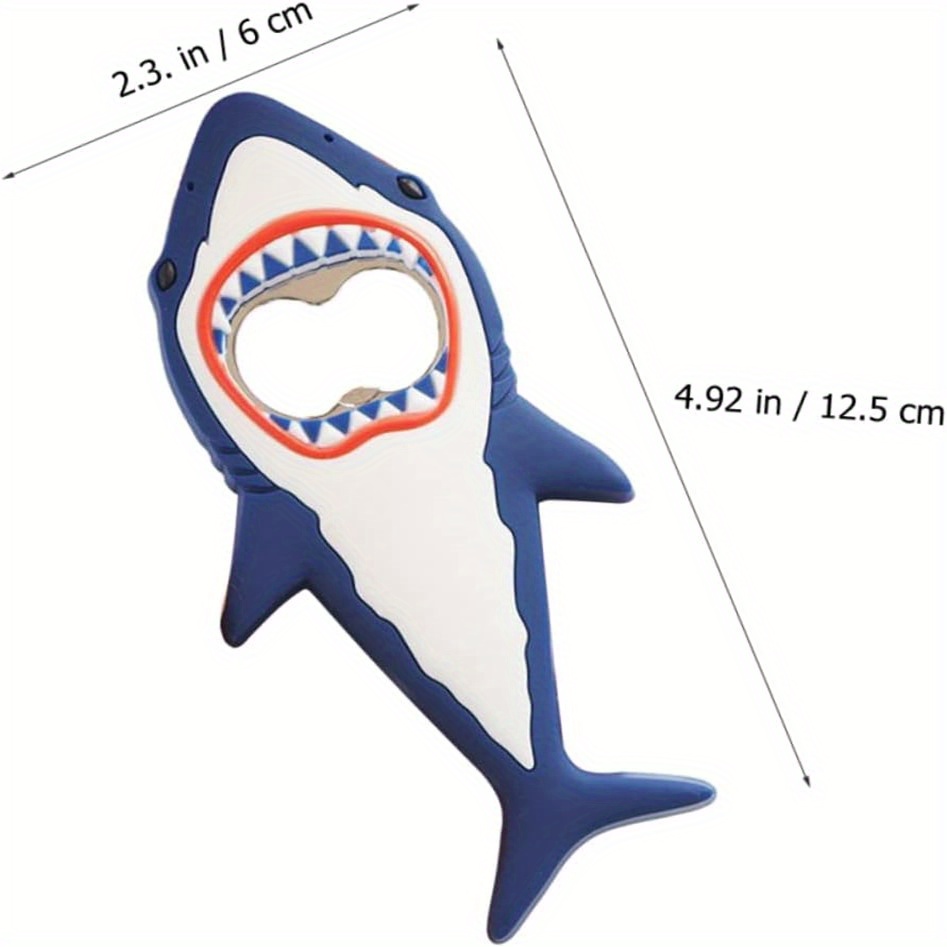 3D Shark Magnet Beer Opener Fr - Wine Beer Fridge recensione e prezzo