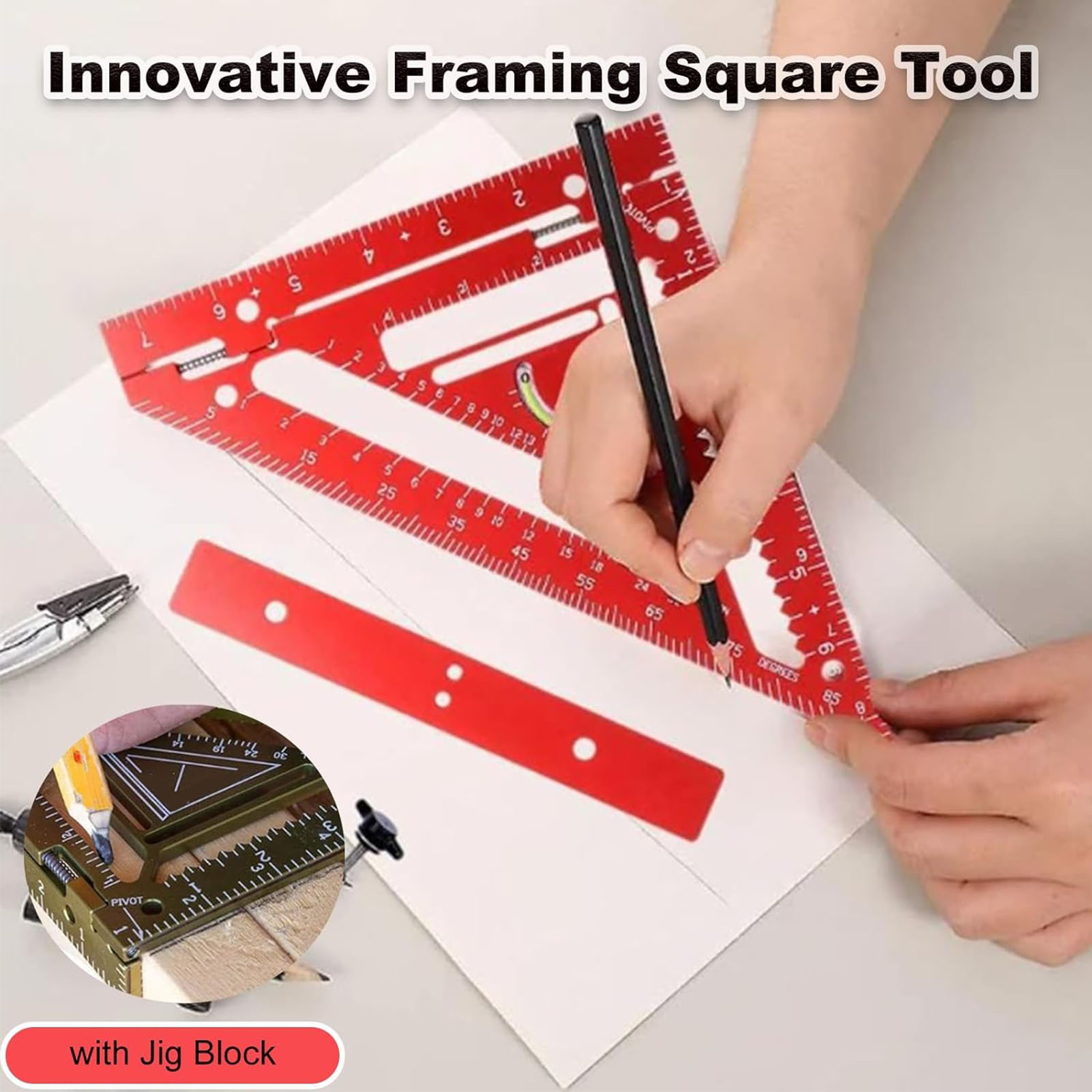 Layout Measuring Tool Rafter   - Spirit Measure Jigger recensione e prezzo