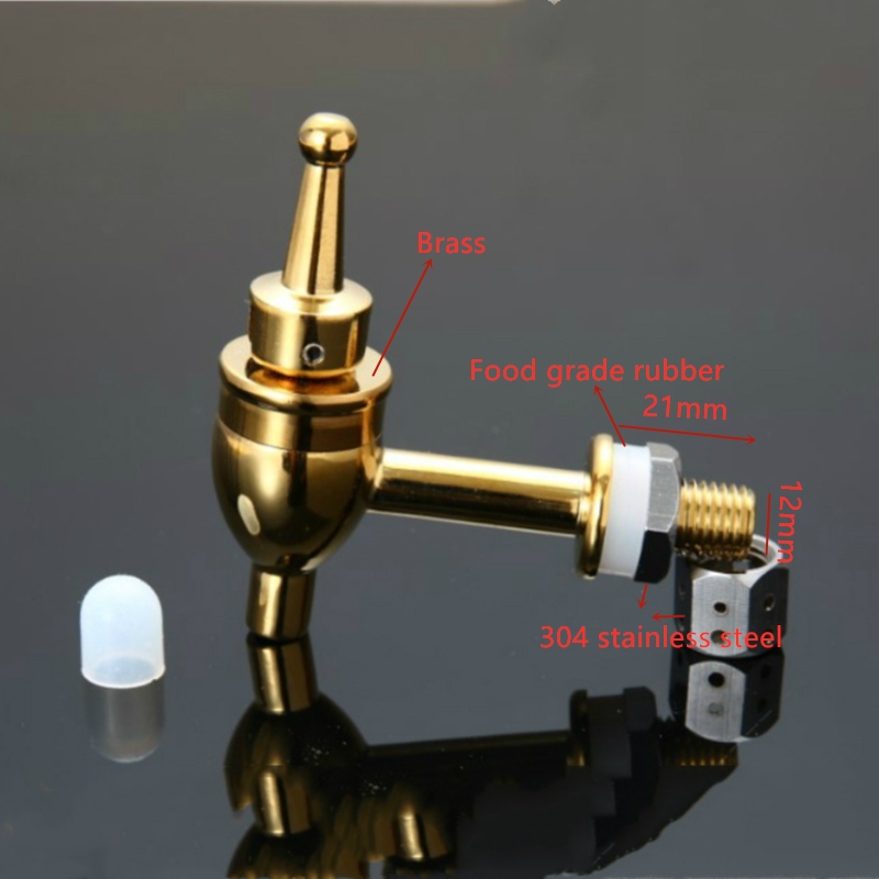 Copper Wine Barrel Spigot Beve - Wine Beer Fridge recensione e prezzo