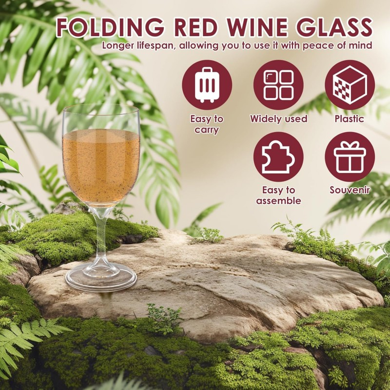 RV Portable Wine Glass Goblet  - Wine & Beer Quito recensione e prezzo