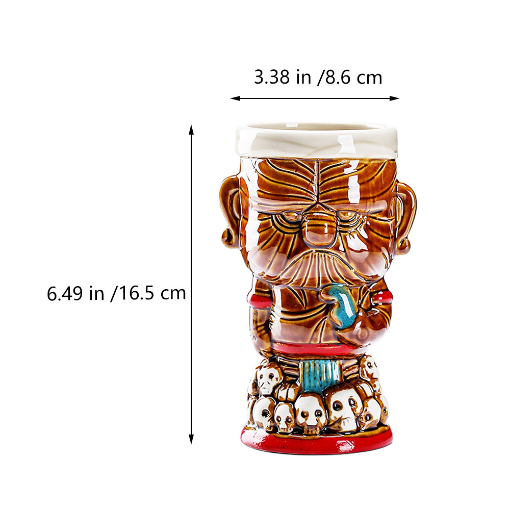 1Pcs Ceramic Native Chief Wine - Wine With Beer Cocktail recensione e prezzo