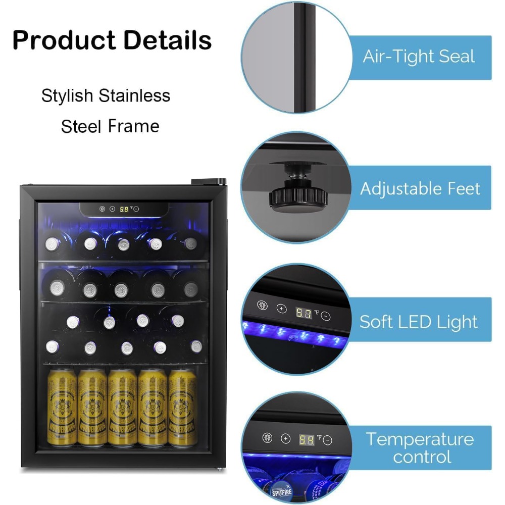 16 Bottle Wine Cooler/Cabinet  - Wine Beer Fridge recensione e prezzo