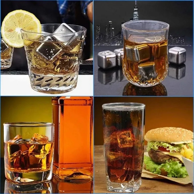 Stainless Steel Ice Cubes Reus - Whiskey Stone Set recensione e prezzo