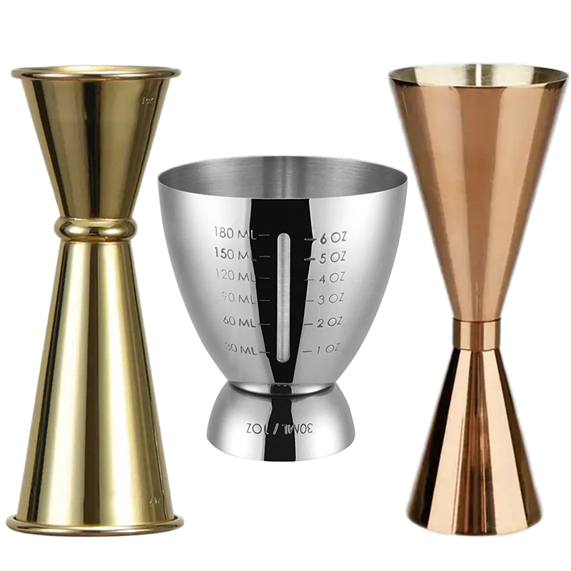 New 30ml/60ml Cocktail Bar Sta - Spirit Measure Jigger recensione e prezzo