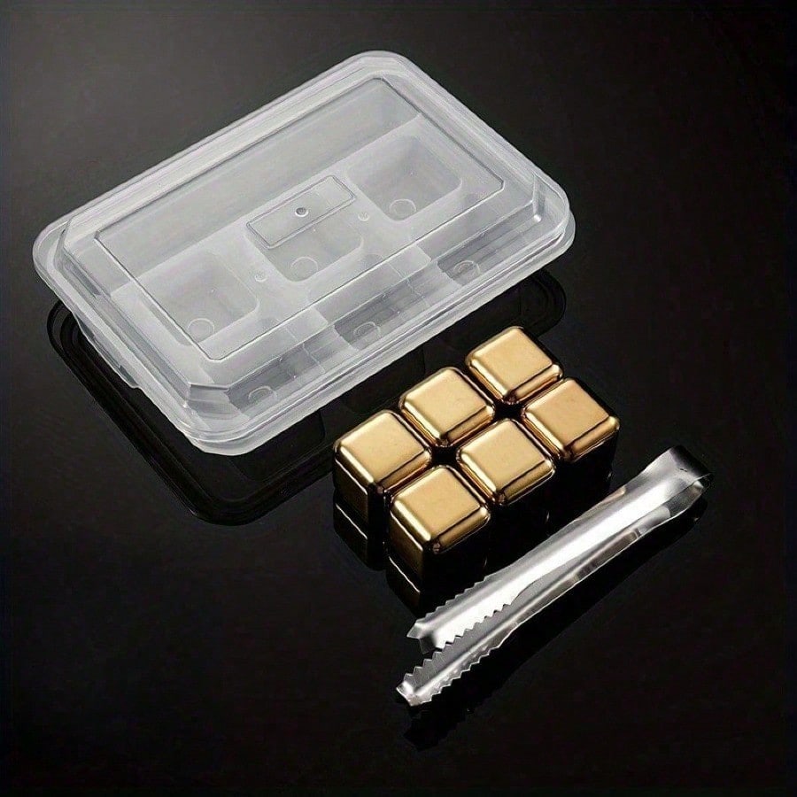 8pcs Stainless Steel Ice Cubes - Whiskey Stone Set recensione e prezzo