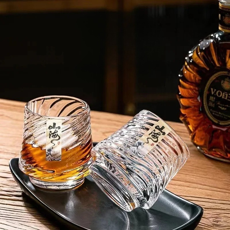 Glass Whiskey Cup Set Shanhai  - Wine With Beer Cocktail recensione e prezzo