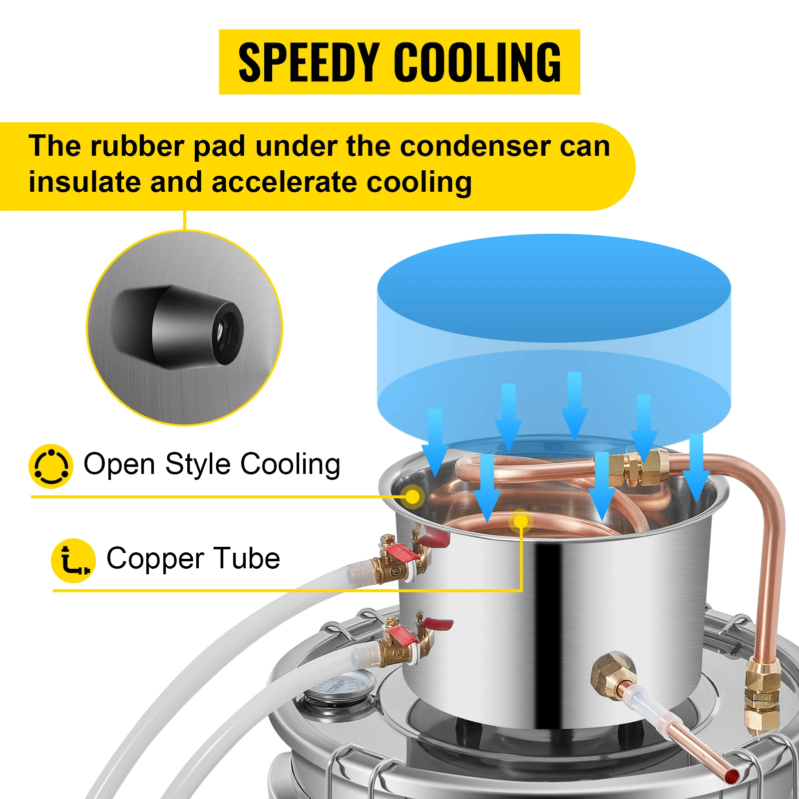 Alcohol Distiller Machine Beer - Wine Beer Distillation recensione e prezzo