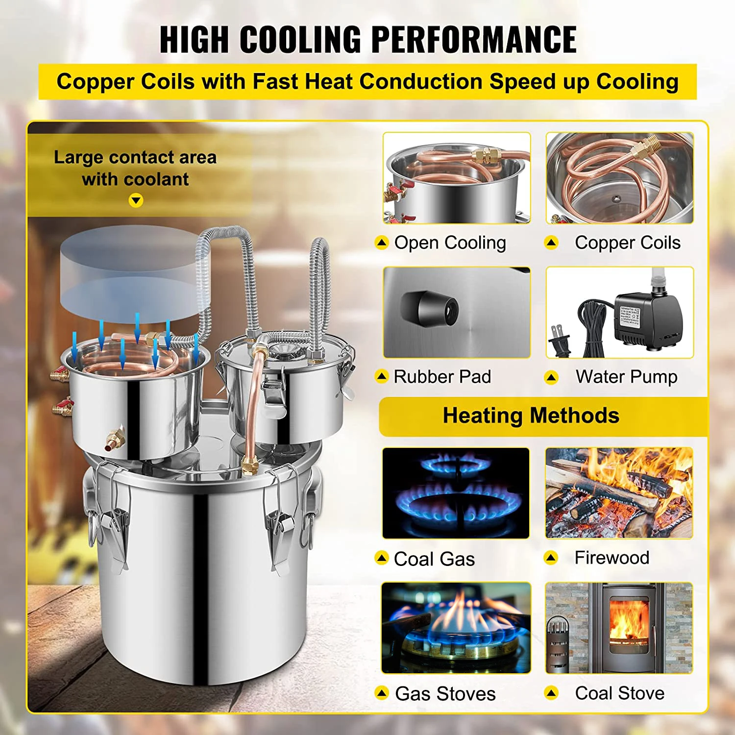 Alcohol Distiller Machine Beer - Wine Beer Distillation recensione e prezzo