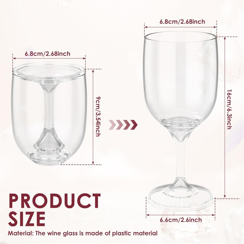 Folding Wine Glass Transparent - Wine & Beer Quito recensione e prezzo