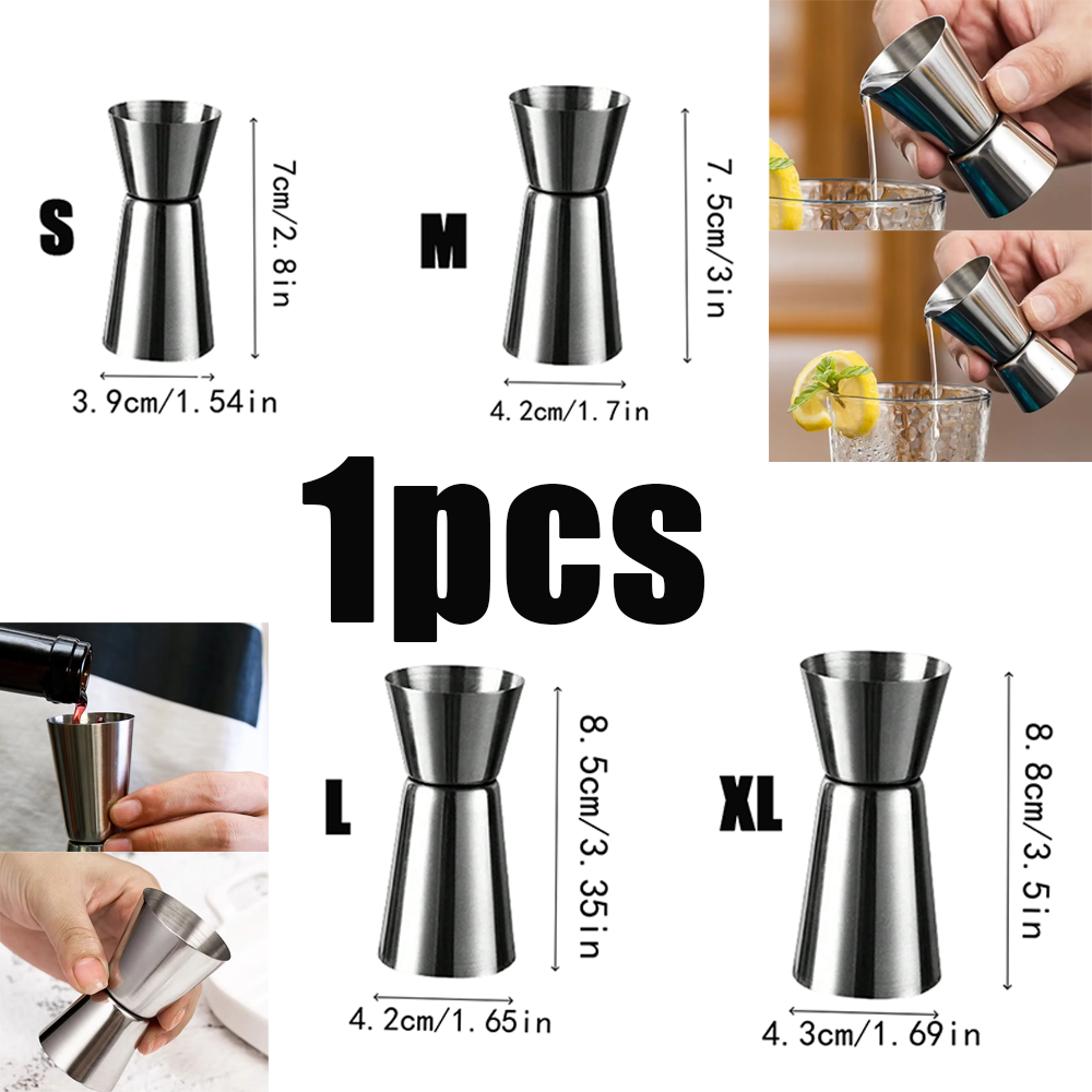 Stainless Steel Cocktail Measu - Spirit Measure Jigger recensione e prezzo