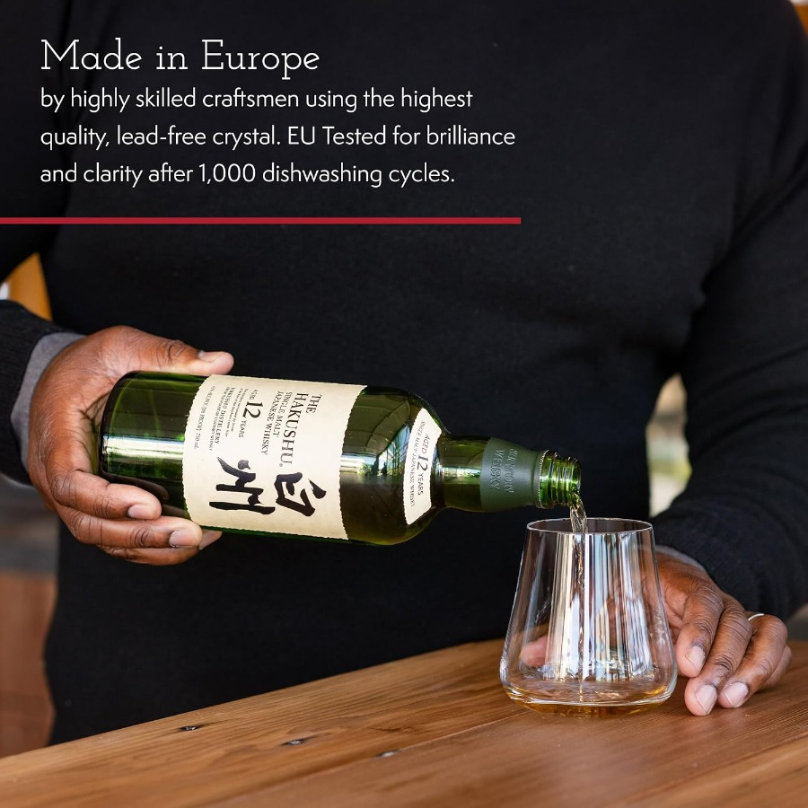 Stemless Crystal Wine Glasses  - Wine With Beer Cocktail recensione e prezzo