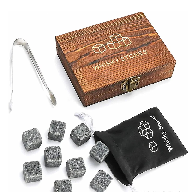 Whisky Stones Gift Set 9 Pcs N - Whiskey Stone Set recensione e prezzo