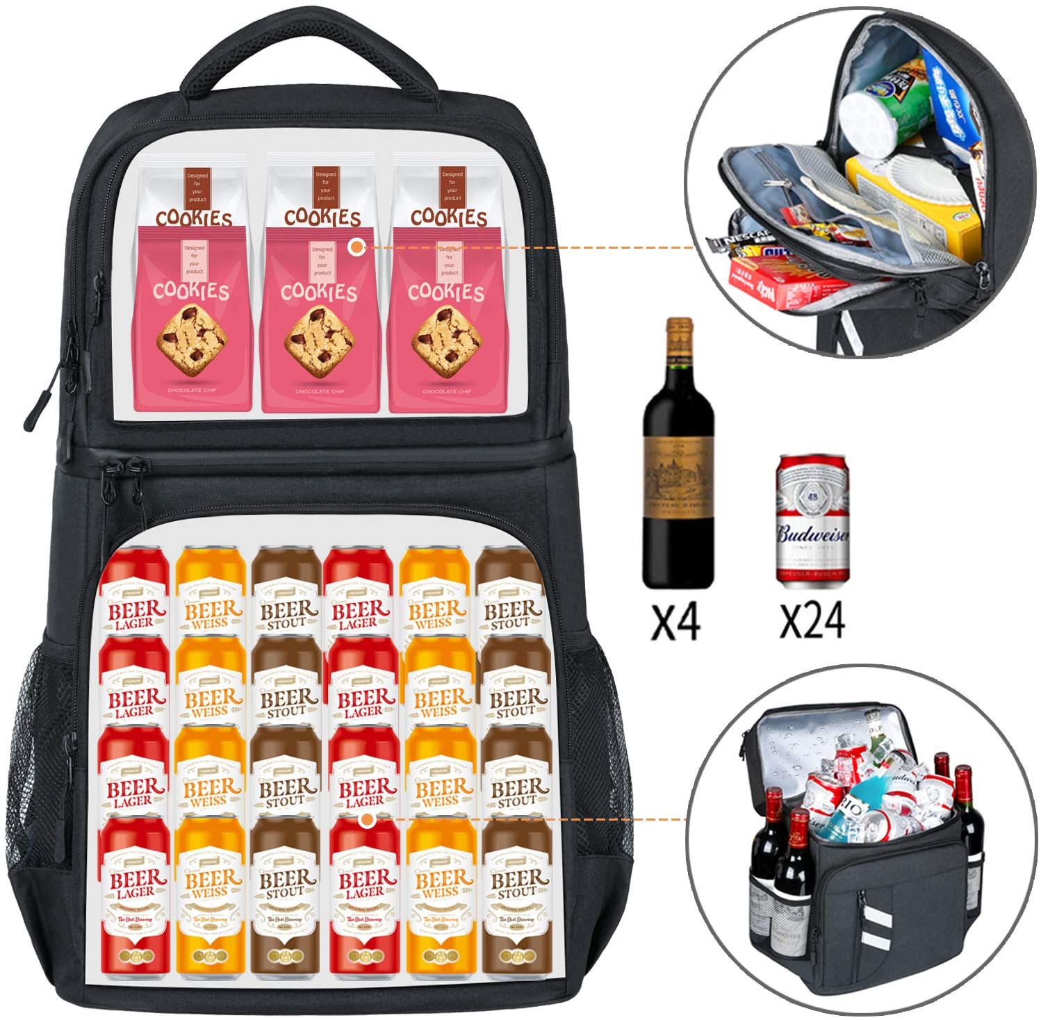 DENUONISS 2-in-1 Thermal Coole - Wine Beer Fridge recensione e prezzo