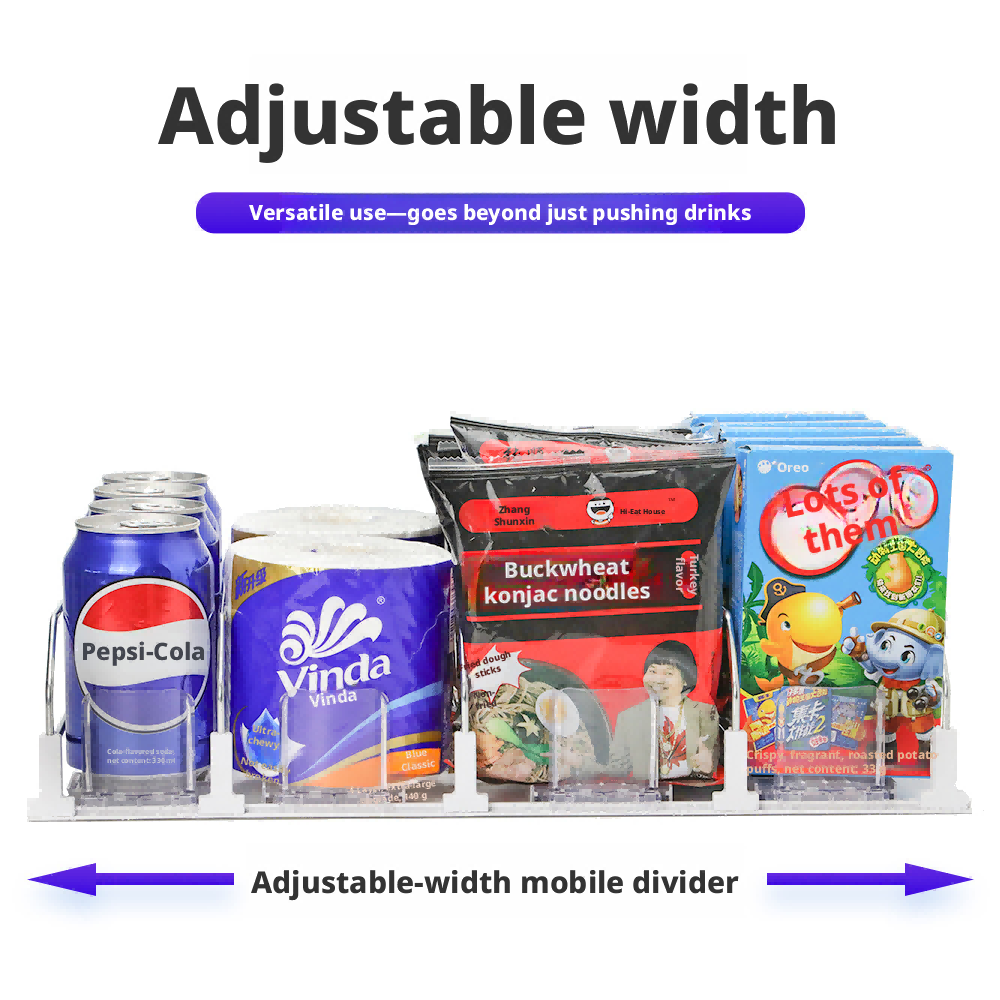 Adjustable Width Beverage Push - Wine Beer Fridge recensione e prezzo