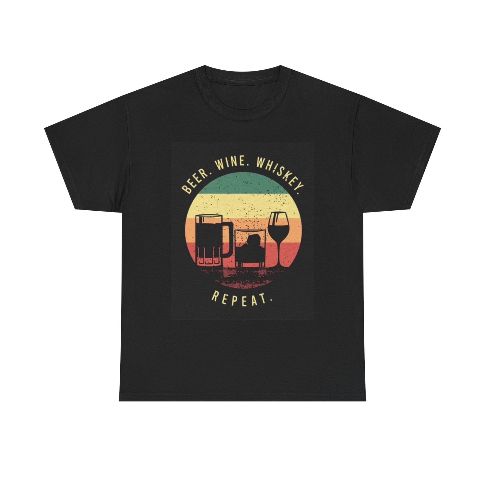 Beer Whiskey Wine Graphic T Sh - Wine Beer Whiskey recensione e prezzo