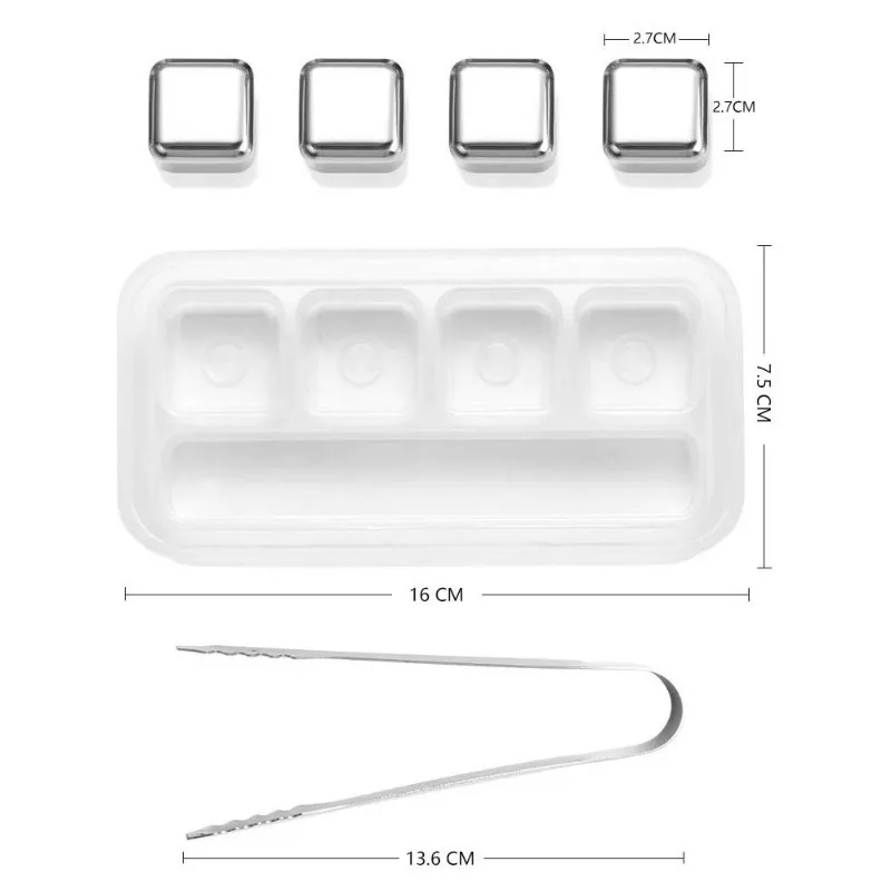 9-Piece Stainless Steel Whiske - Whiskey Stone Set recensione e prezzo