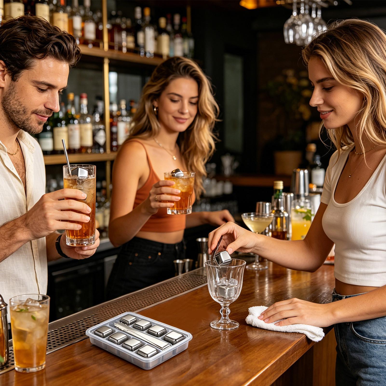 Reusable Ice Cubes For Drinks  - Whiskey Stone Set recensione e prezzo