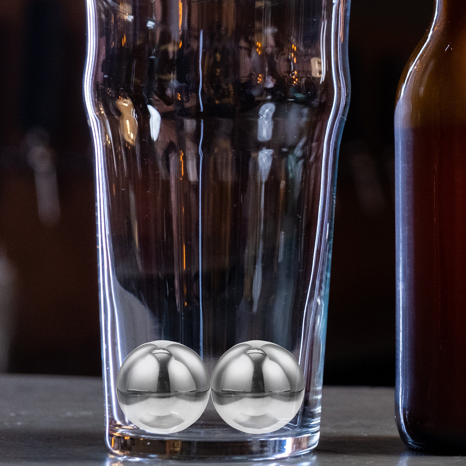 2Pcs Stainless Steel Ice Cube  - Wine Beer Whiskey recensione e prezzo