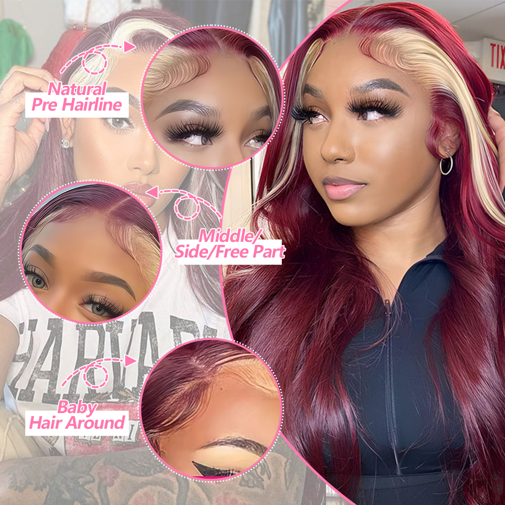 613/99J Lace Front Wigs Human  - Wine & Beer Quito recensione e prezzo