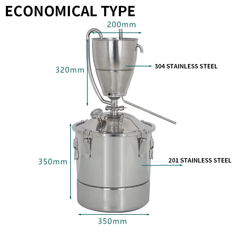 30L Brewing Machine Water Alco - Wine Beer Distillation recensione e prezzo