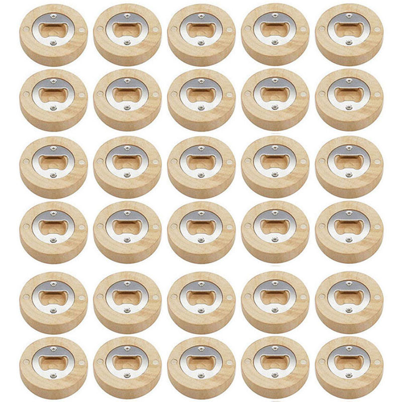 30Pcs Magnet Bottle Opener Woo - Wine Beer Fridge recensione e prezzo