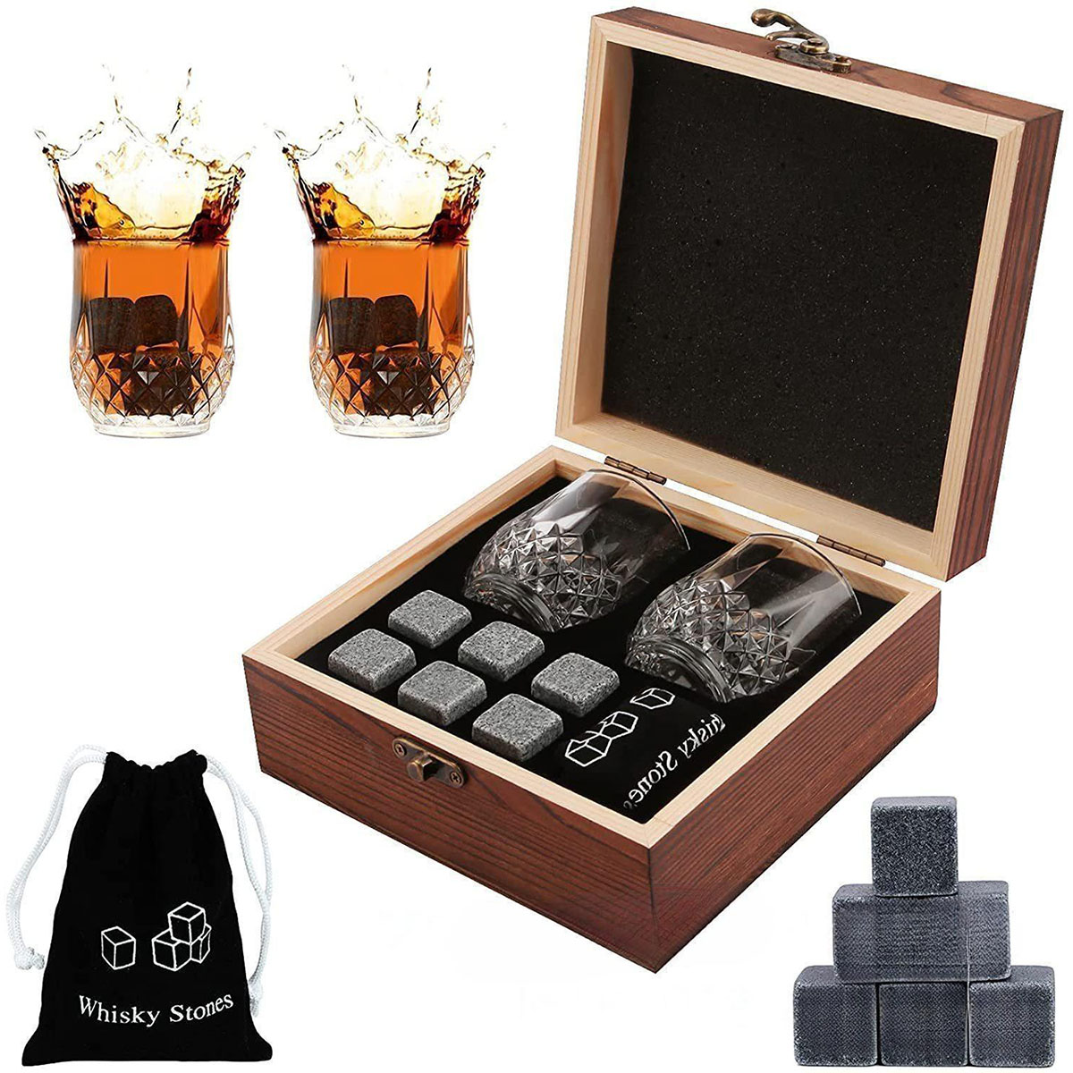 Christmas Valentine's Gift Whi - Whiskey Stone Set recensione e prezzo