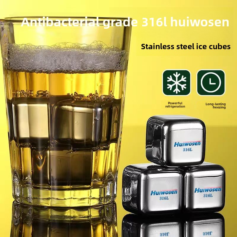 316 Stainless Steel Ice Cube R - Wine Beer Whiskey recensione e prezzo