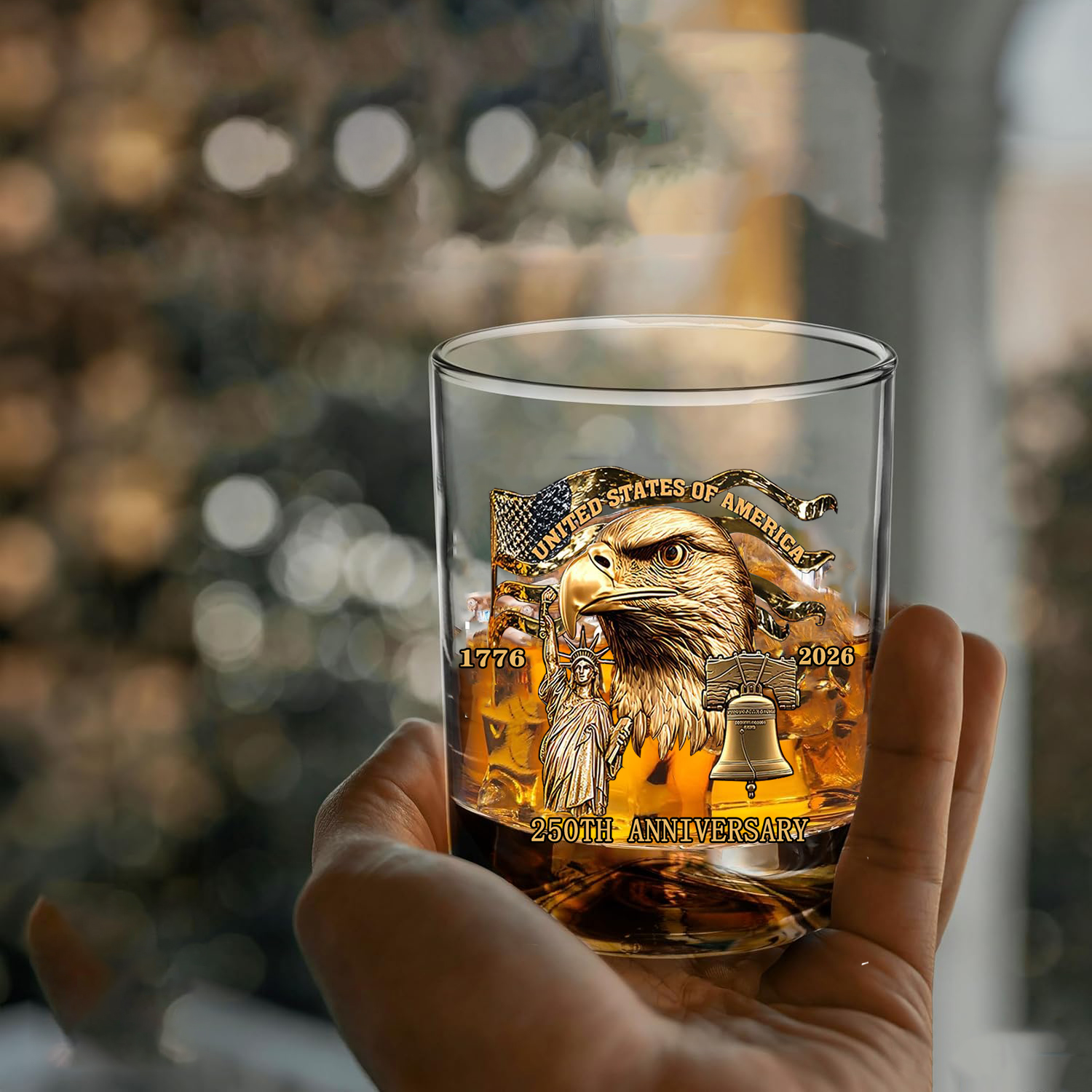 YWDL 1/2pcs America 250th Anni - Whiskey Stone Set recensione e prezzo