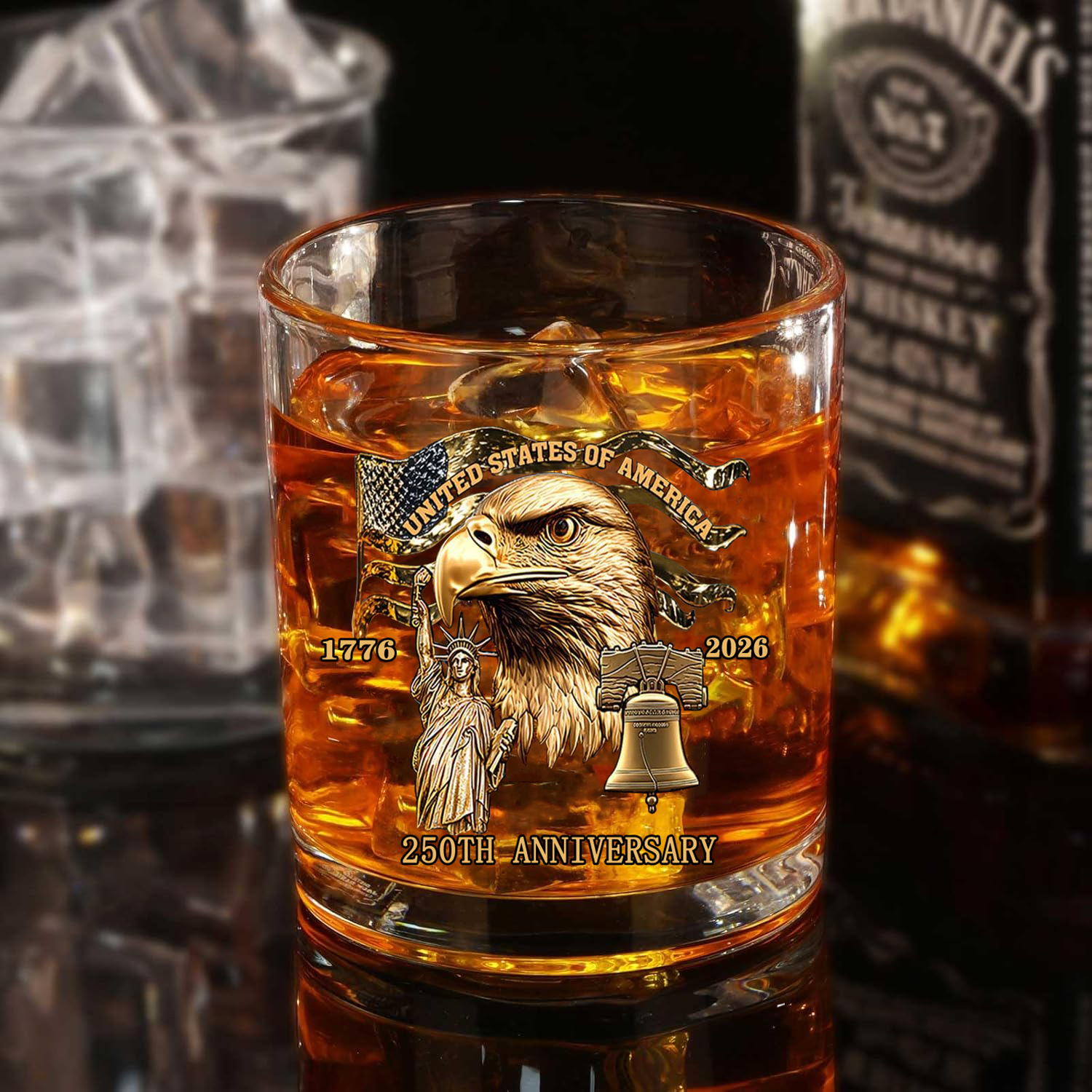 YWDL 1/2pcs America 250th Anni - Whiskey Stone Set recensione e prezzo