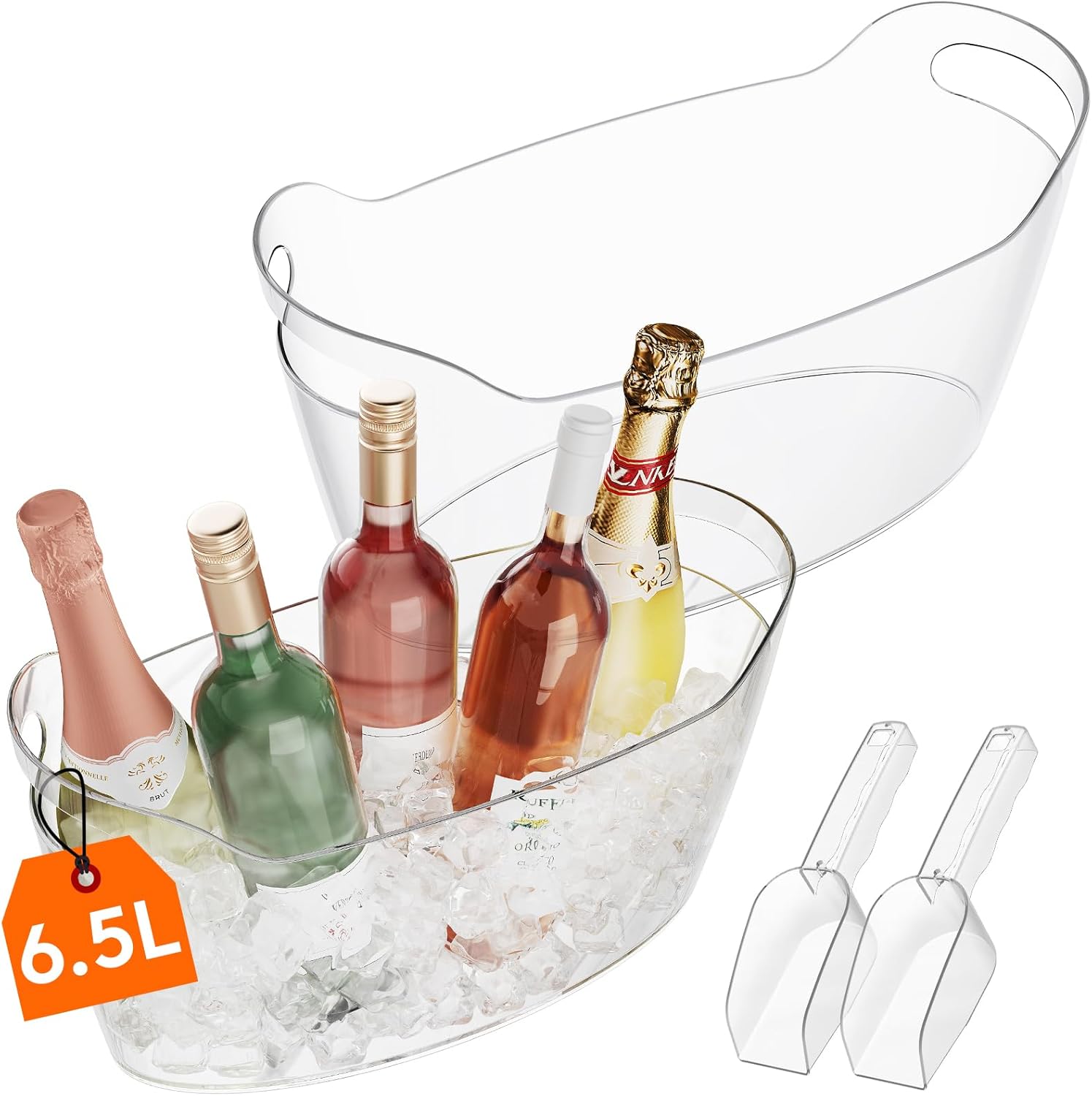 6.5L Portable Ice Bucket for P - Wine With Beer Cocktail recensione e prezzo