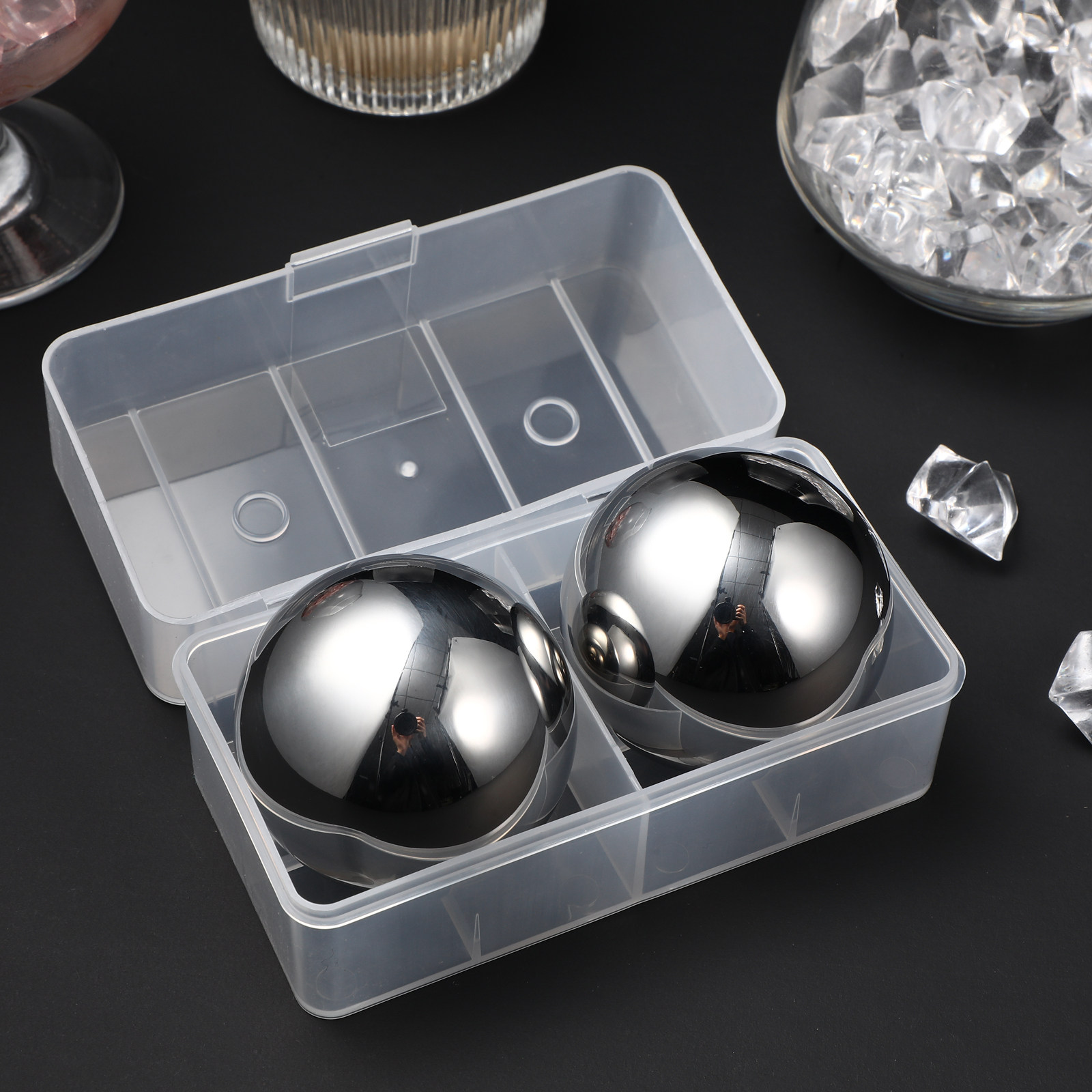 2Pcs Stainless Steel Whiskey S - Wine Beer Whiskey recensione e prezzo
