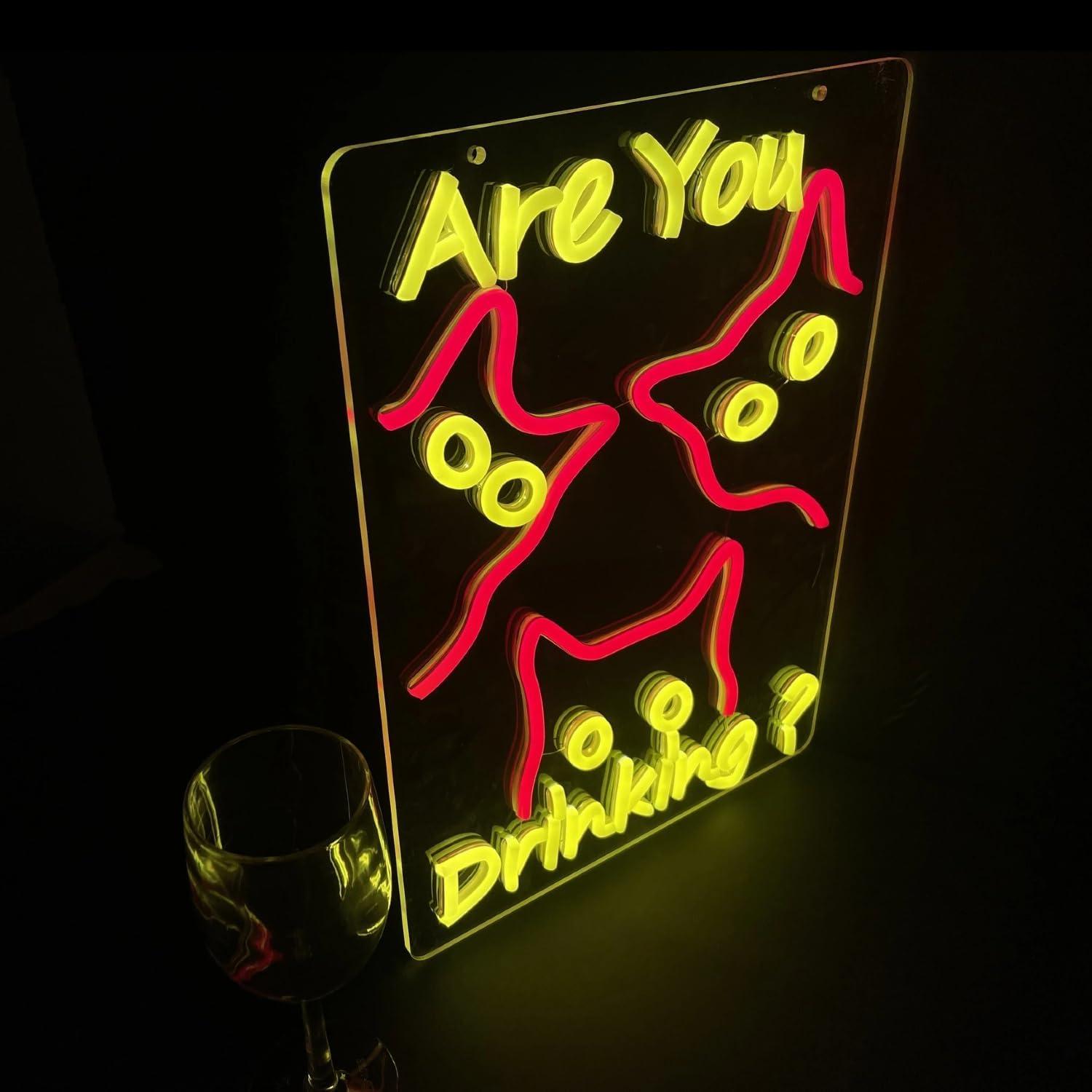 Are You Dringking Neon Sign Ca - Wine & Beer Quito recensione e prezzo
