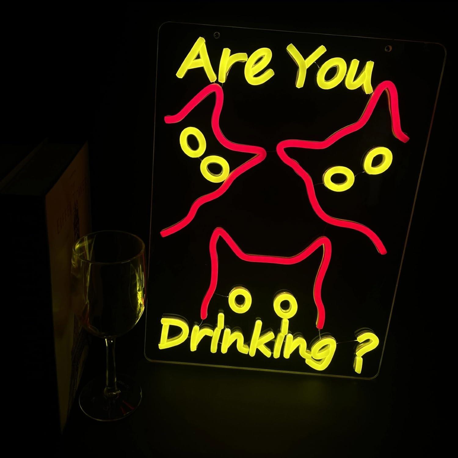 Are You Dringking Neon Sign Ca - Wine & Beer Quito recensione e prezzo