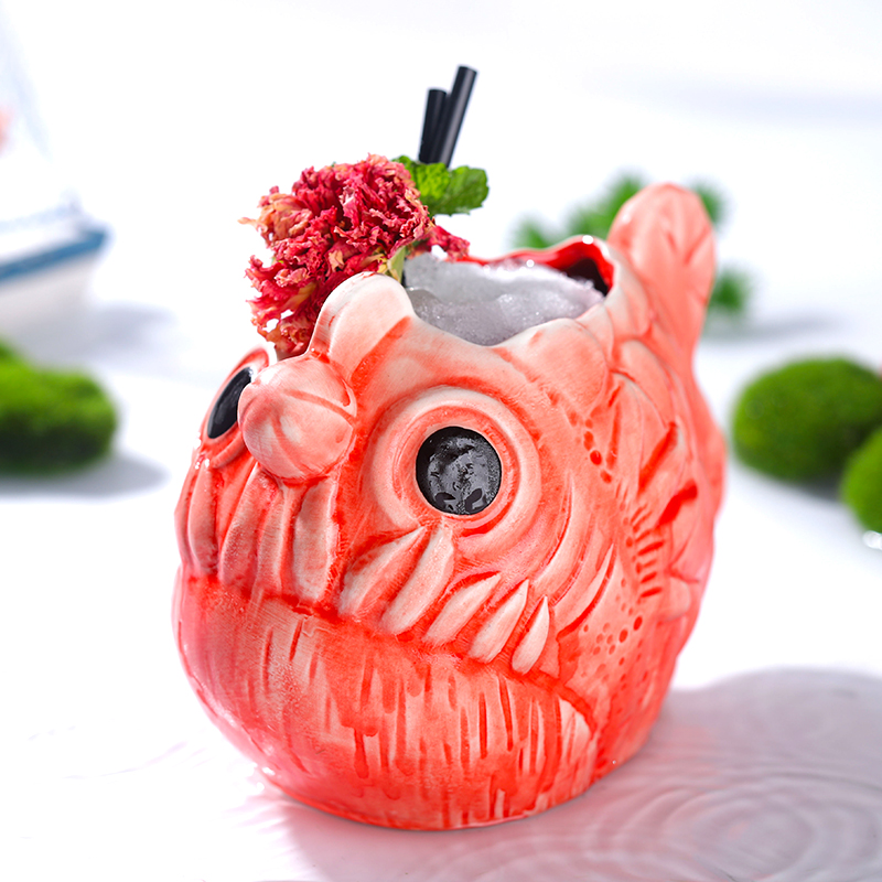 Cute Lantern Fish Cocktail Gla - Wine With Beer Cocktail recensione e prezzo