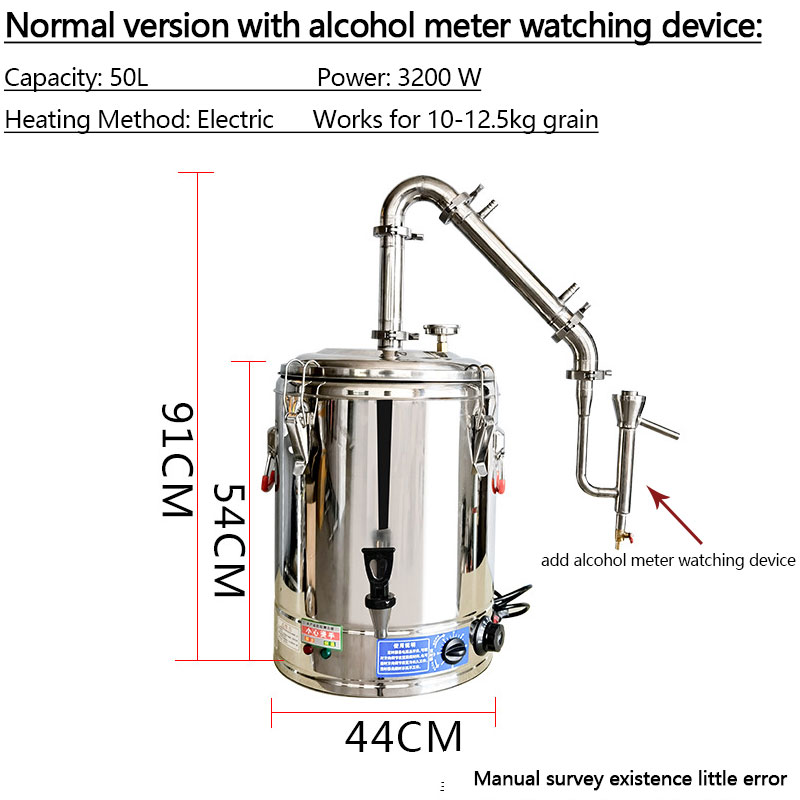 50L Distilling Column Alcohol  - Wine Beer Distillation recensione e prezzo