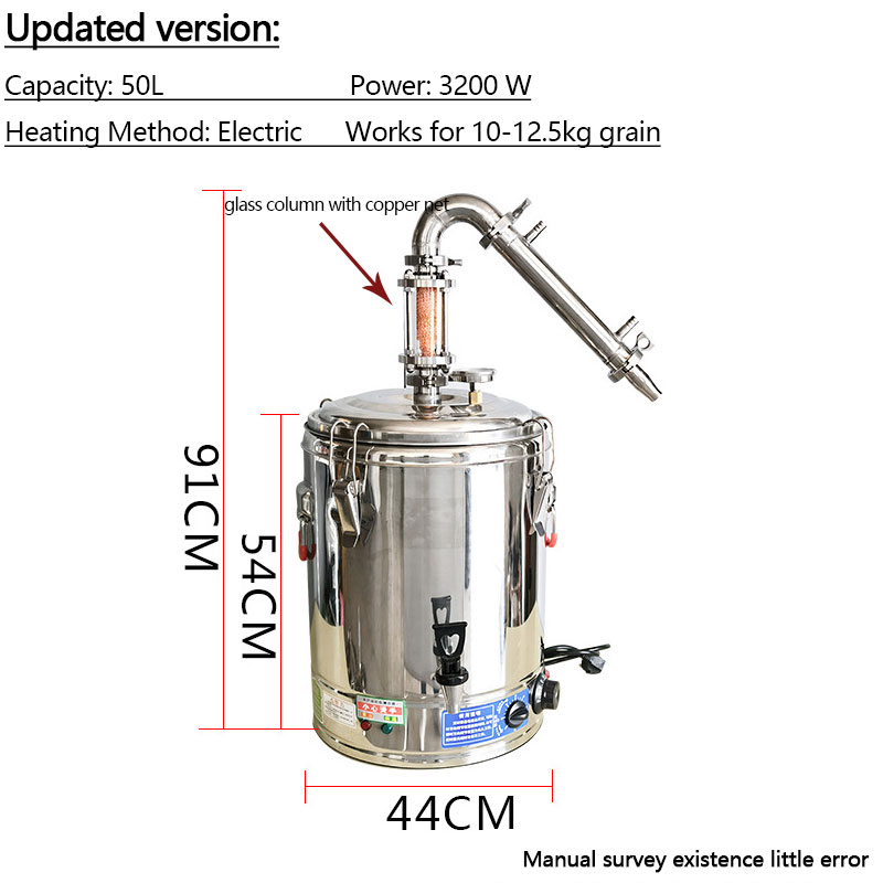 50L Distilling Column Alcohol  - Wine Beer Distillation recensione e prezzo