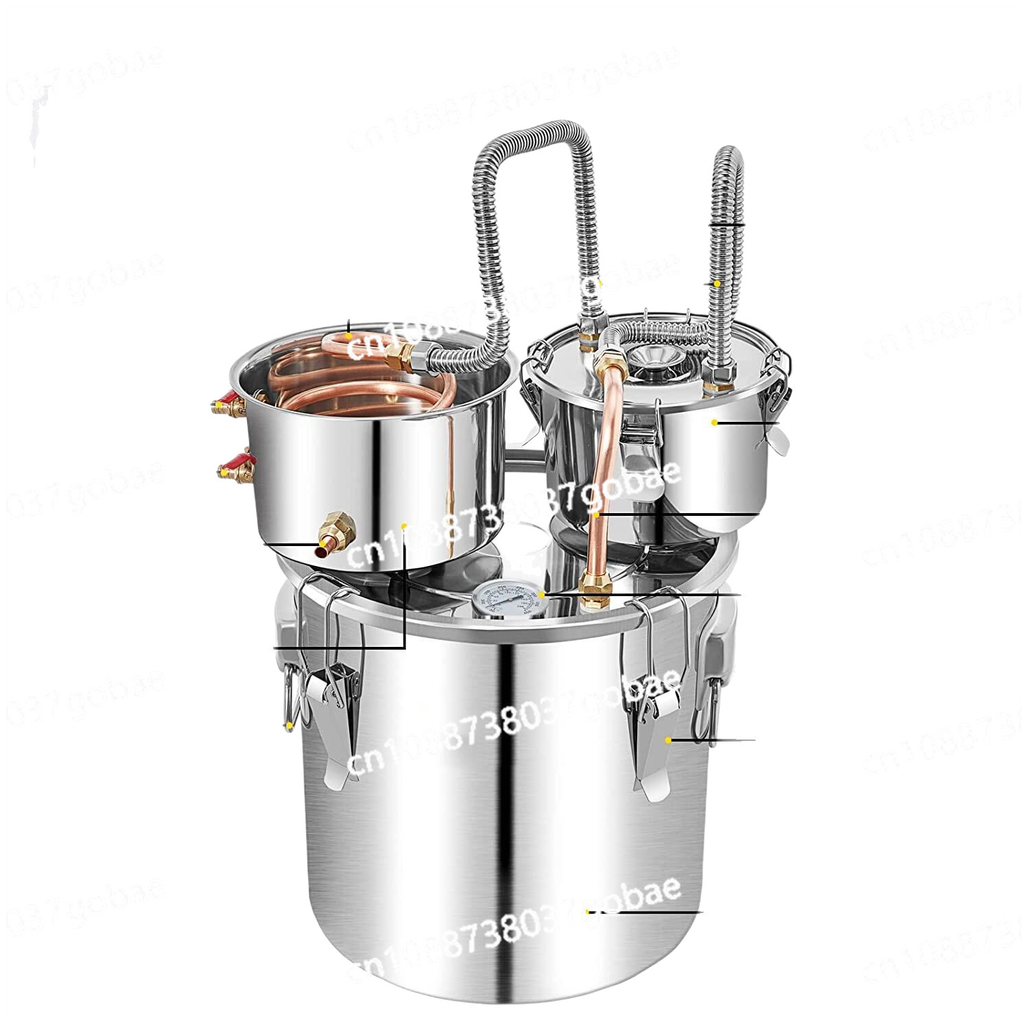 50L Stainless Steel Water Alco - Wine Beer Distillation recensione e prezzo