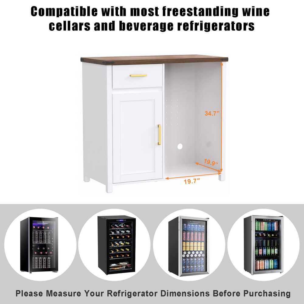 Coffee Bar with Mini Fridge Sp - Wine & Beer Quito recensione e prezzo
